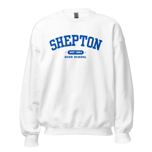 Shepton Simple Logo Pullover, White