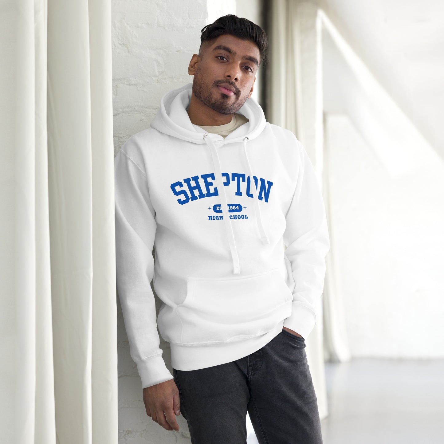 Classic Shepton Hoodie White